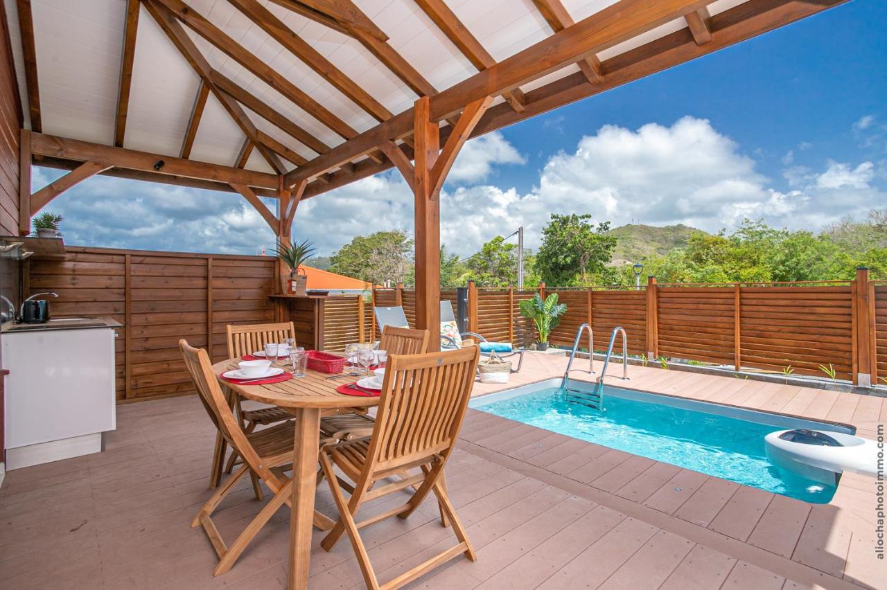Bungalow Pom 1, Piscine, A 5 Min Des Plages Le Vauclin Exterior foto